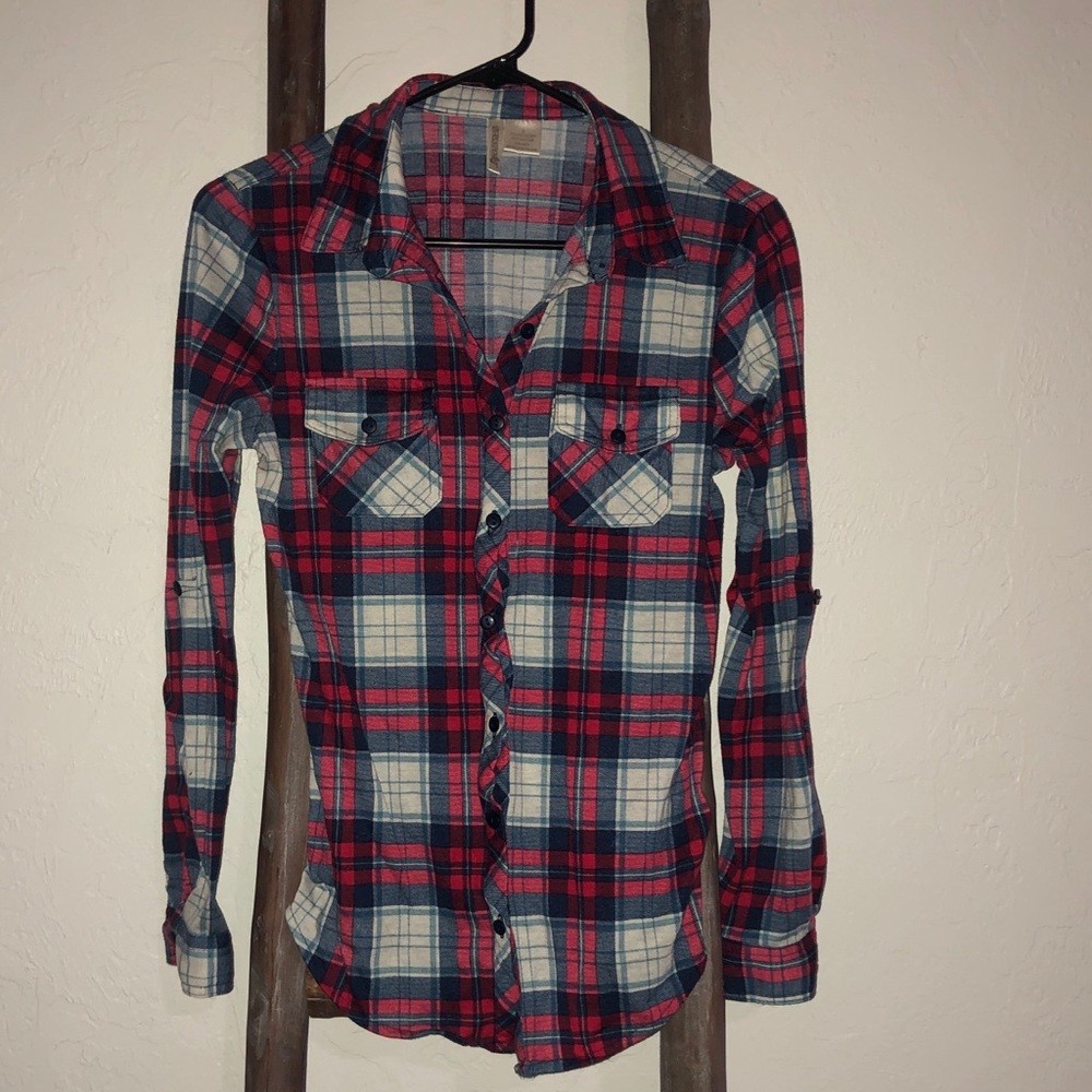 Light weight plaid flannel shirt from Buckle